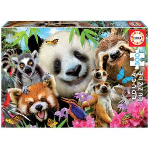 Educa Borrás - Selfie Amigos de Ojos Negros Puzzle 300 Piezas