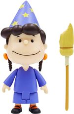 Figura Peanuts Viole Bruja con escoba 9cm