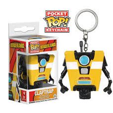 Funko Pocket 9168. Borderlands: Claptrap. Llavero.