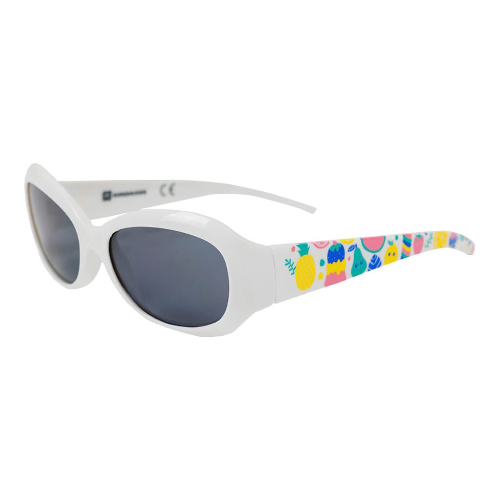 Gafas de sol infantiles de 3 a 8 años con protección UV100% - Cool Girl White