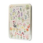 Puzzle en caja metálica Erik Botanical Wild Flowers Kokonote 100 piezas