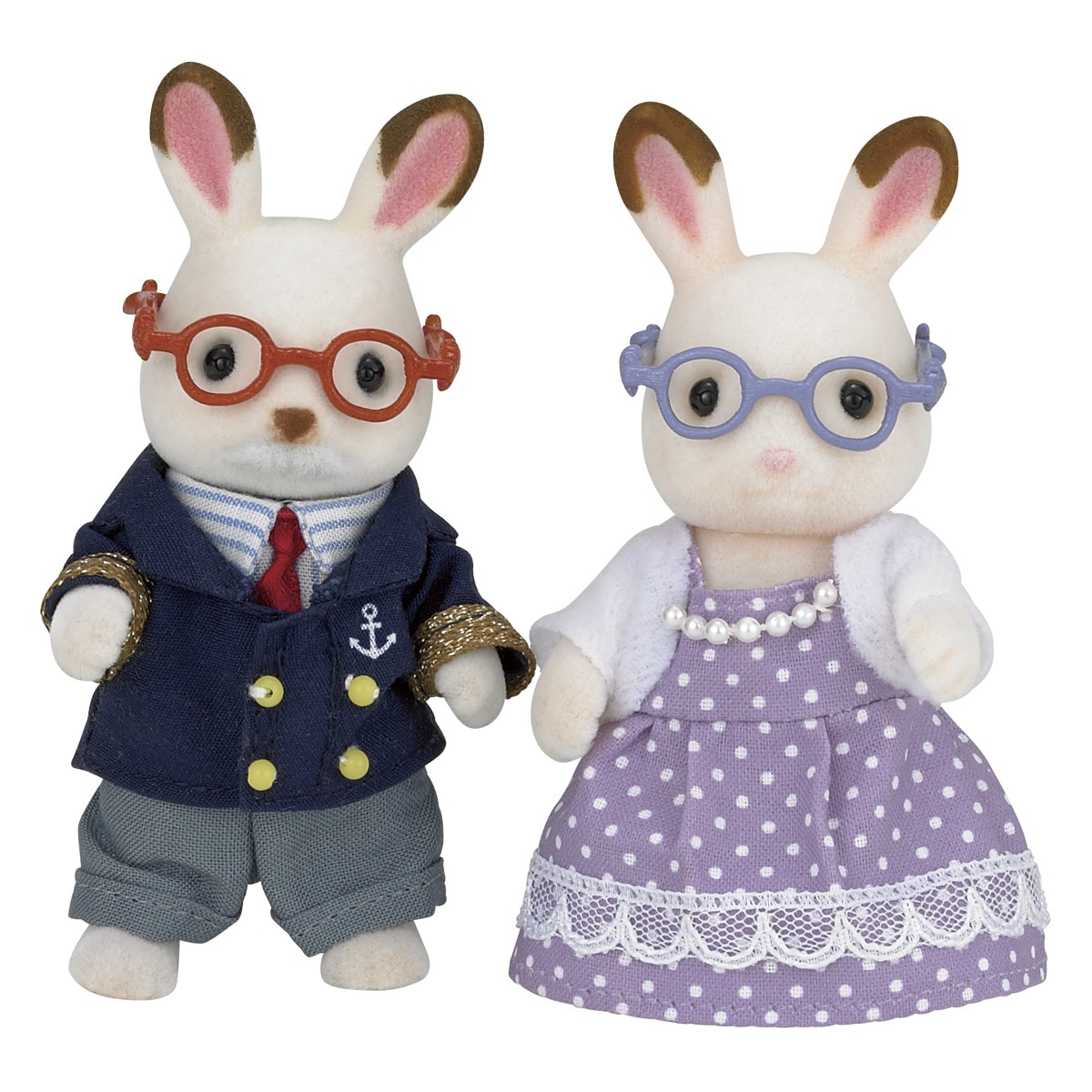 Sylvanian Families - Abuelos Conejos Chocolate