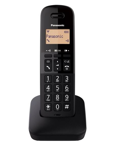 Teléfono Inalámbrico Panasonic Dect KX-TGB610SPB Negro