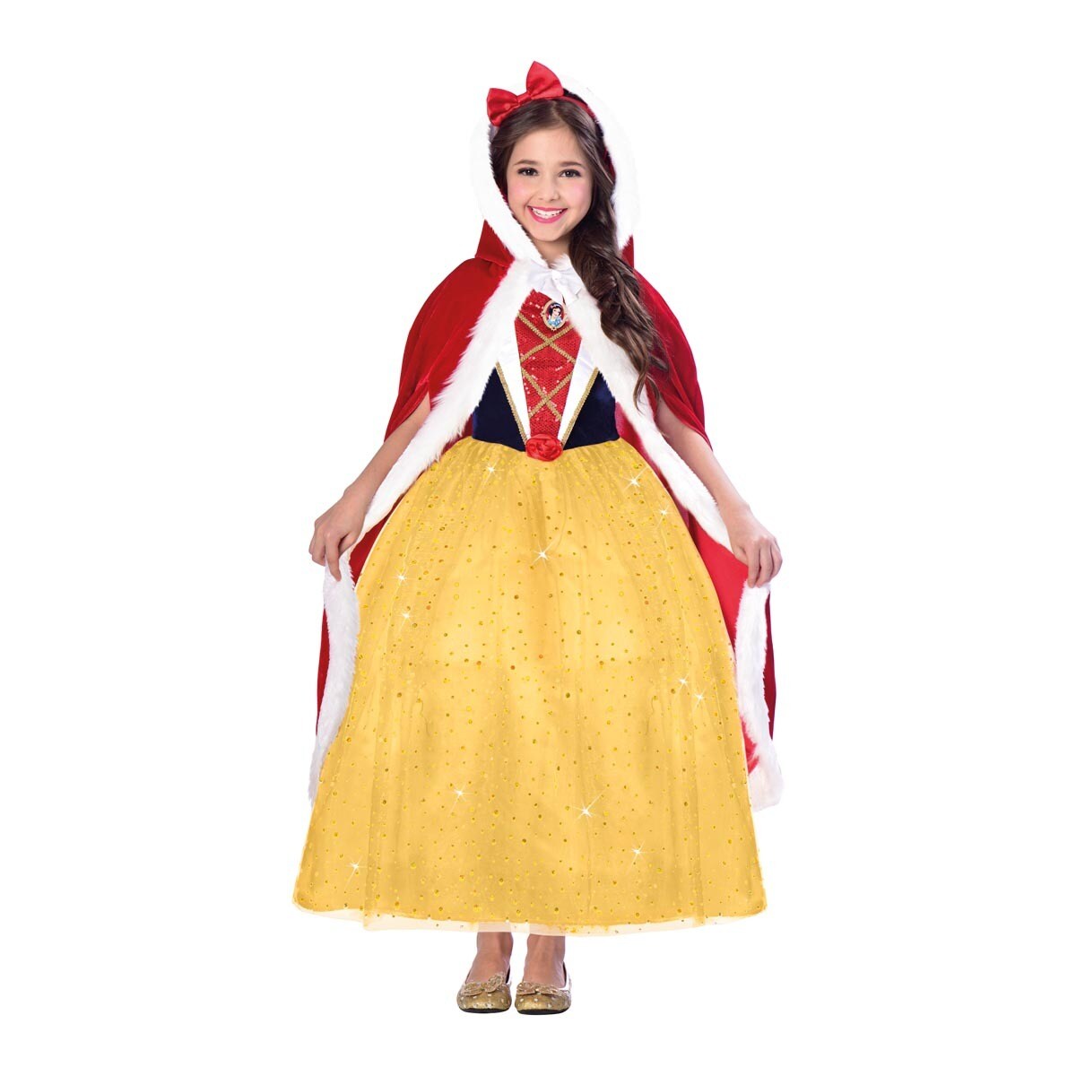 Disney - Disfraz infantil Luxury Blancanieves Disney Princess.