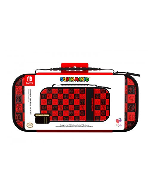 Funda PDP Travel Case Plus GLOW Super Icon Nintendo Switch