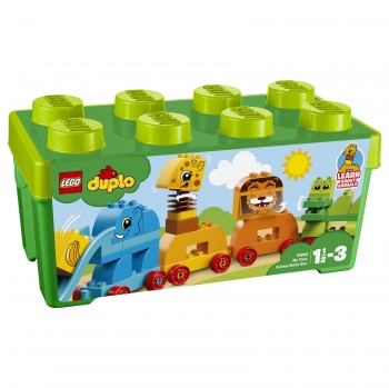 LEGO DUPLO My First - Caja de Ladrillos: Mis Primeros Animales