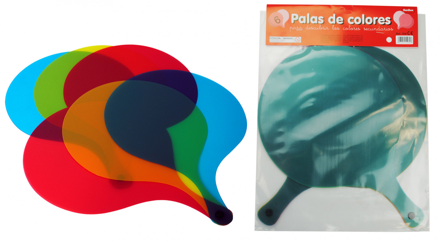 Palas Grandes colores 6U Henbea