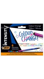 Set 6 rotuladores BIC Intensity Colour Change
