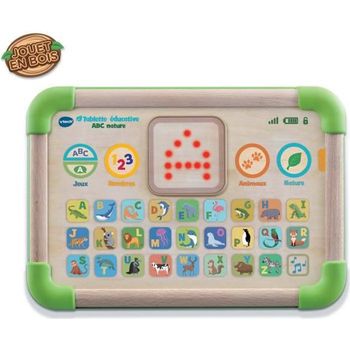 Tableta Educativa Abc Nature -  De Madera Fsc Baby