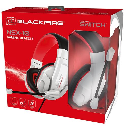 Auricular Blackfire Gaming Headset NSX-10 Nintendo Switch