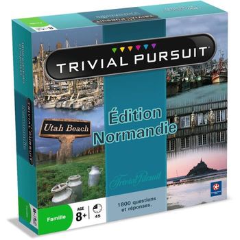 Búsqueda Trivial - Normandía - Juego De Mesa - Versión En Francés