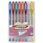 Estuche 8 roller Uni-Ball Signo Sparkling