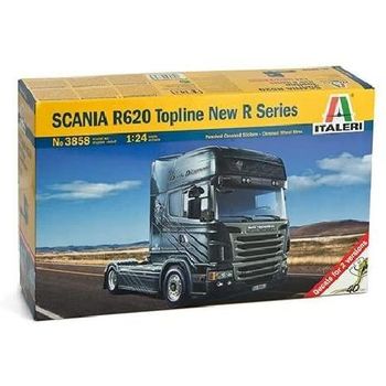 Italeri 3858s - Maqueta Camión Trailer Scania R620 V8. Escala 1/24