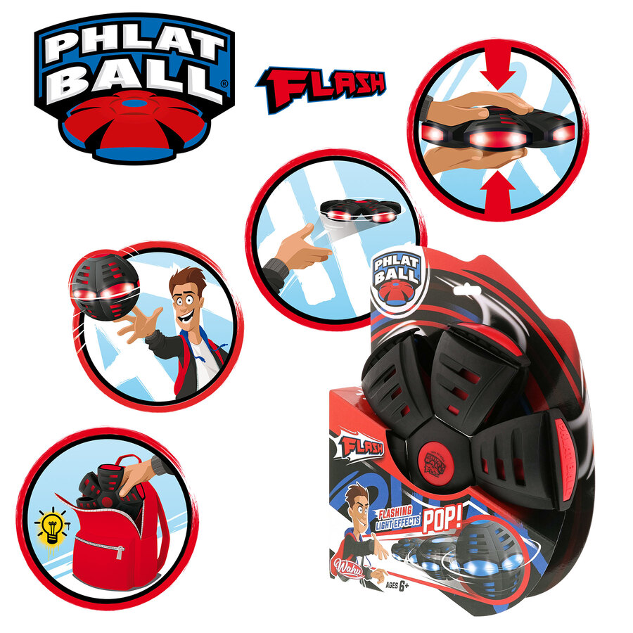 Phlat ball flash led