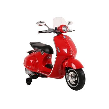 Vespa - Gts 300 Moto Eléctrica Infantil, 12 Voltios,batería: 2 X 6v 4,5ah, 1 Plaza/s