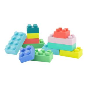 Bloques de construcción súper suaves para bebés y niños pequeños, juego de 12 piezas multicolor ㅤ