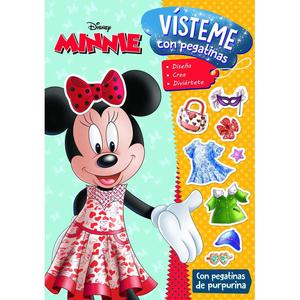 Disney - Vísteme con pegatinas: libro de actividades Disney ㅤ