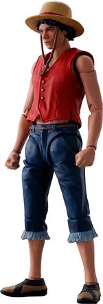 Figura Tamashii Nations S.H. Figuarts One Piece Netflix Monkey D. Luffy 15cm