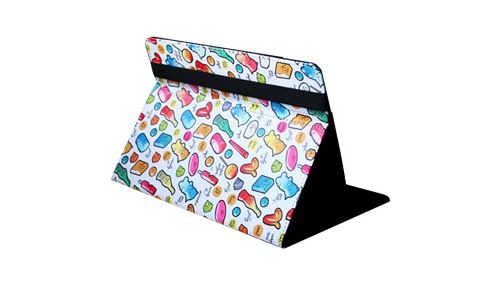 Funda SilverHT Cool Candy Puntos azules para tablet 9-11''