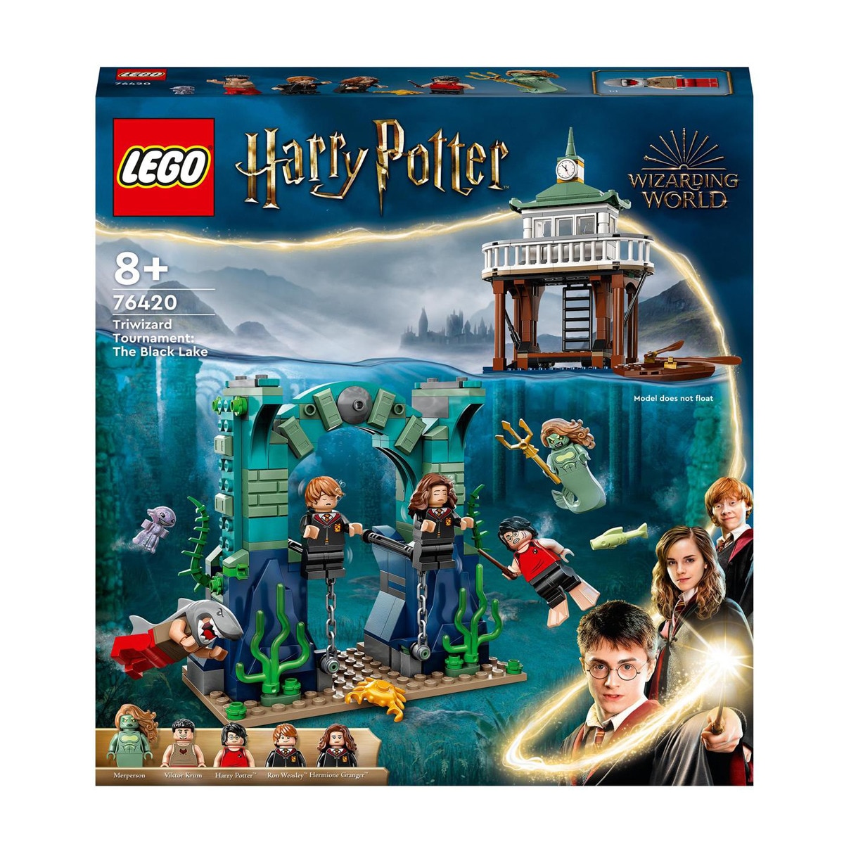 LEGO -  De Construcción Torneo De Los Tres Magos: El Lago Negro Y Mini Figuras Harry Potter