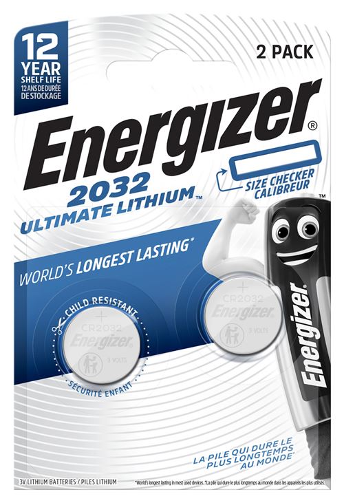 Pilas Energizer Ultimate Lithium CR2032