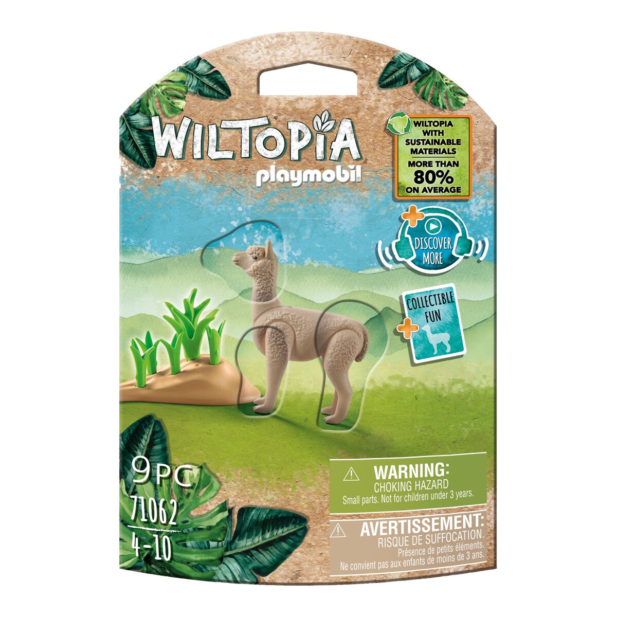 Playmobil - Figura Alpaca Animales Wiltopia