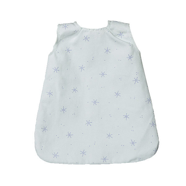 Saco de dormir bobble verde estampado estrellas