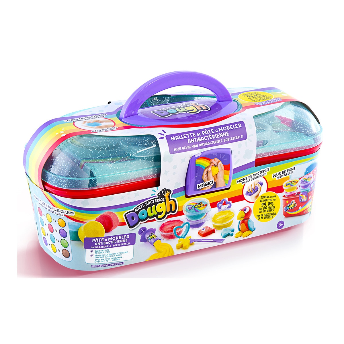 So Slime - Set De  Maletín Plastilina Antibacterial Dough