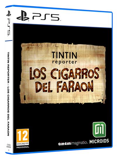 Tintin Reporter: Los cigarros del faraón PS5