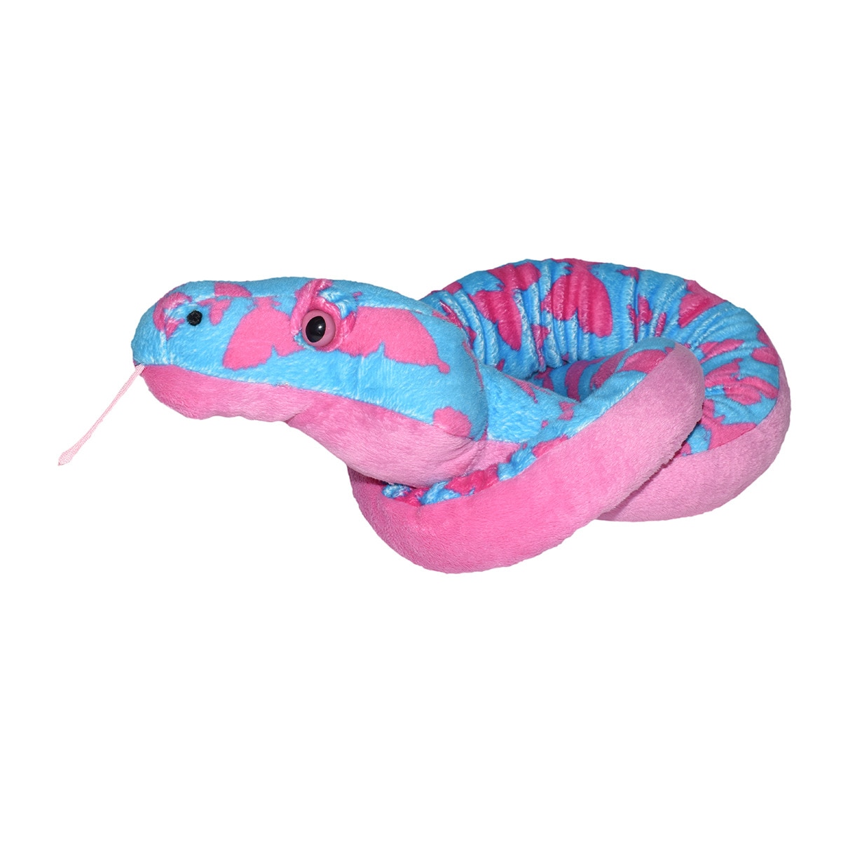 WILD REPUBLIC - Peluche 137 cm Serpiente fantasía mariposas Wild Republic.