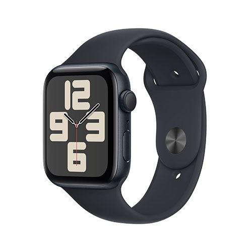 Apple Watch SE 44mm GPS Caja de aluminio Medianoche y correa deportiva medianoche - Talla M/L