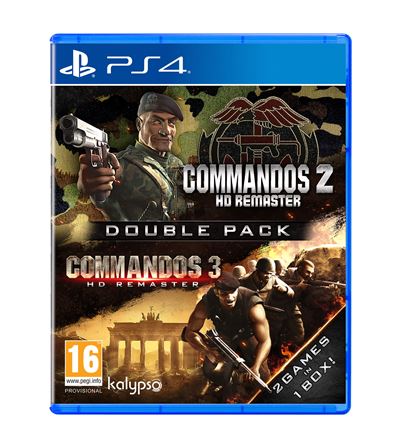 Commandos 2 & Commandos 3 HD Remaster Double Pack PS4