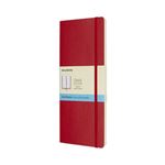 Cuaderno Moleskine L Punteado Rojo Escarlata