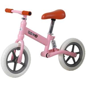 Homcom - Bicicleta de Equilibrio Sin Pedales Rosa HomCom