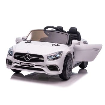 Mercedes - Sl63 Amg Coche Eléctrico Infantil, 12 Voltios,asiento Polipiel, 1 Plaza/s