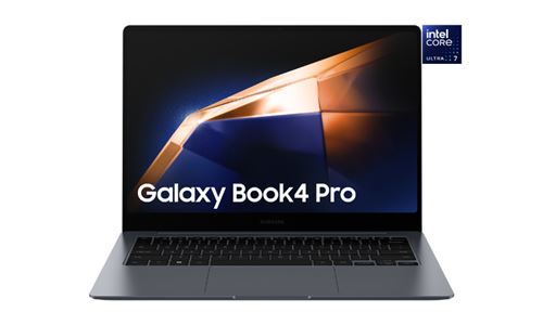 Ordenador portátil Samsung Galaxy Book4 Pro 16, Intel Core Ultra 7-155H, 16GB RAM, 512 GB SSD, Intel Arc, Windows 11 Home, 16" WQXGA+ AMOLED, EVO Gris