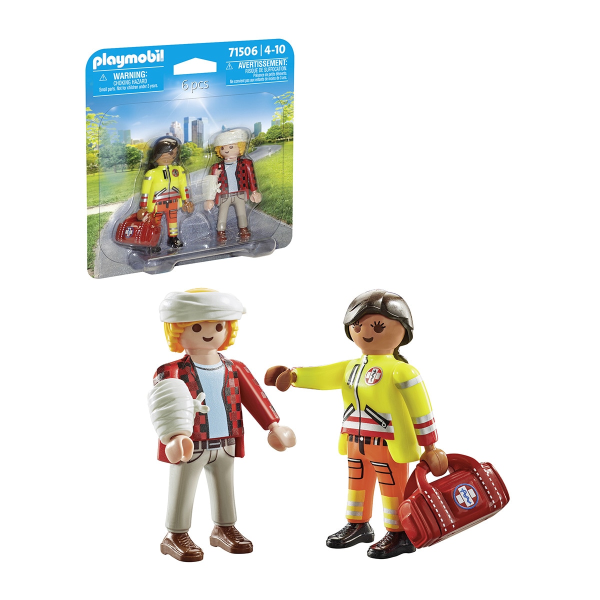 Playmobil - Paramédico con paciente.