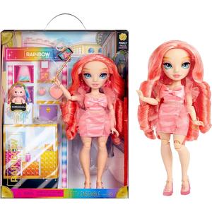 Rainbow High Fashion Doll - Pinkly Paige - Muñeca de moda rosa con traje de moda