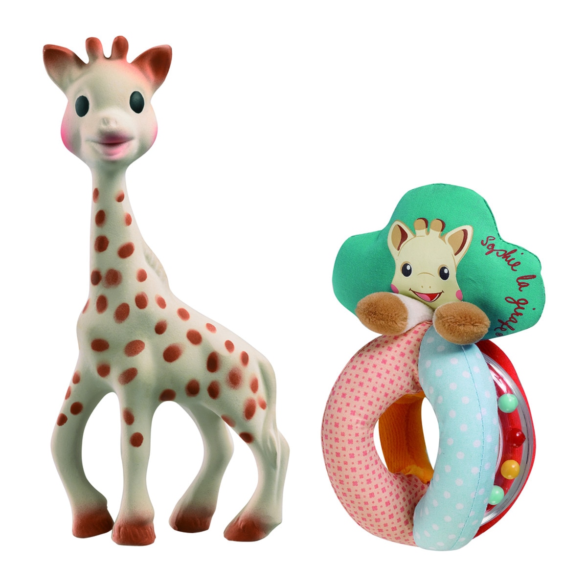 Sophie La Girafe® - Pack De Regalo Sonajero + Mordedor Sophie La Girafe Sense & Soft Multicolor