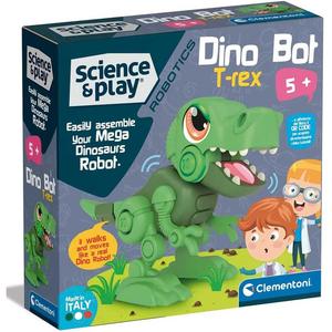 Clementoni - Robot T-Rex para Montar y Aprender Robótica Infantil,  Educativo ㅤ