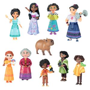 Disney - Pack de 10 figuras de la familia Madrigal de Encanto