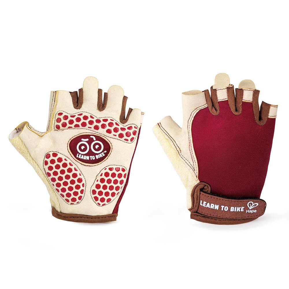 Guantes protectores infantiles sin dedos – Sports Kids Rojo