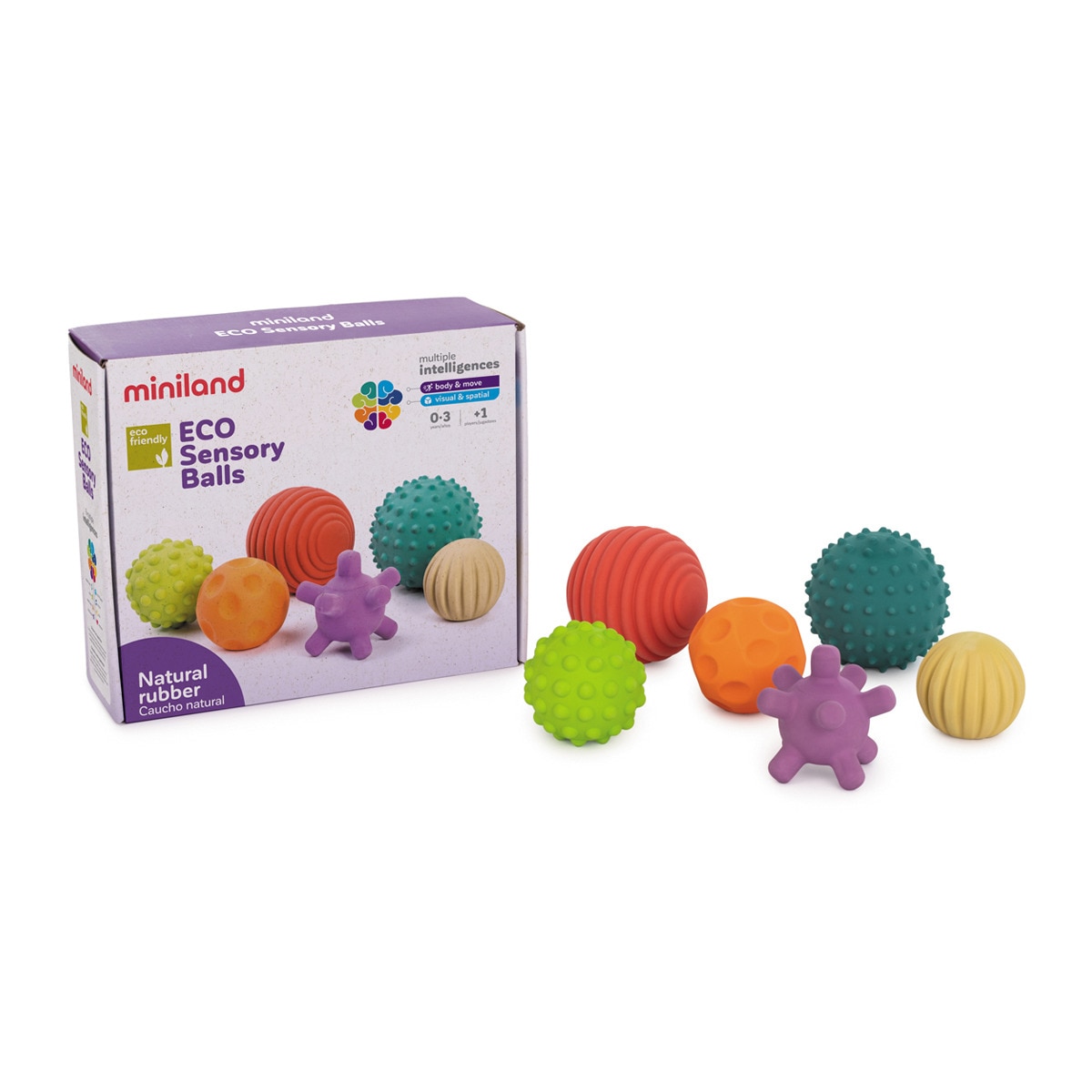 Miniland -  Set De Pelotas Sensoriales Sensory Balls