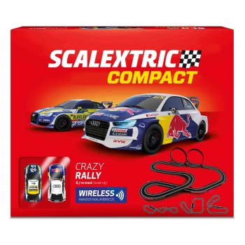 Scalextric - Circuito Compact Crazy Rally Escala 1:43