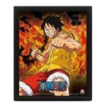 Cuadro 3D One Piece Brothers Burning