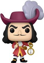 Figura Funko Disney Peter Pan 70th Anniversary Capitán Garfio con reloj 10cm