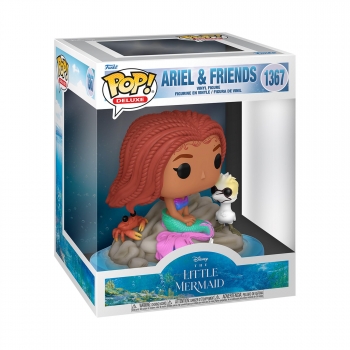 Figura Funko Pop Disney Deluxe Ariel & Friends