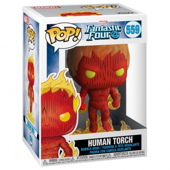 Figura Funko Pop! Marvel: Fantastic Four - Human Torch