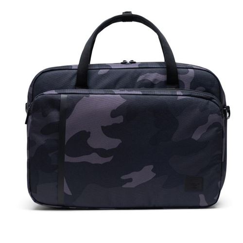 Maletín Herschel Gibson Camuflaje Negro para portátil 15''