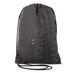 Mochila deportiva cuerdas Totto Curvi negro